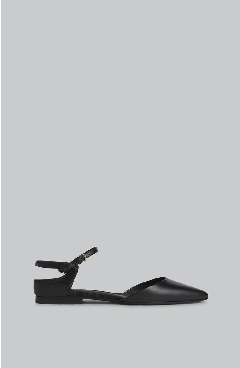 CO Slingback Pointed Toe Flat in Calfskin, Main, color,