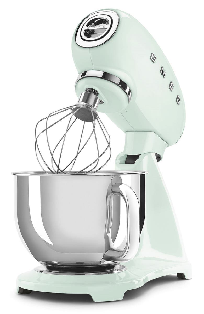smeg '50s Retro Style Stand Mixer, Alternate, color, Pastel Green