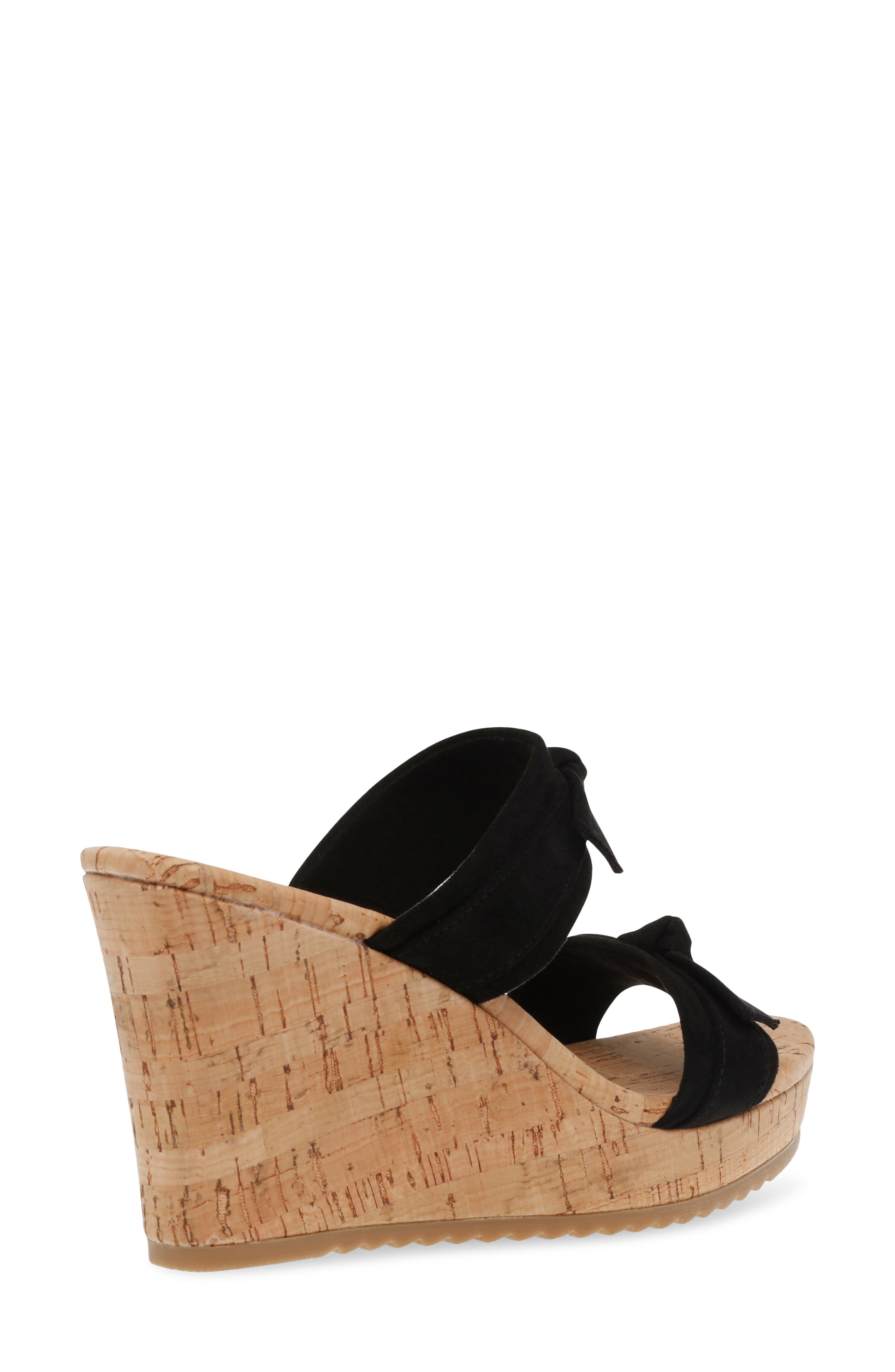 Anne Klein Wiona Wedge Sandal, Alternate, color, 