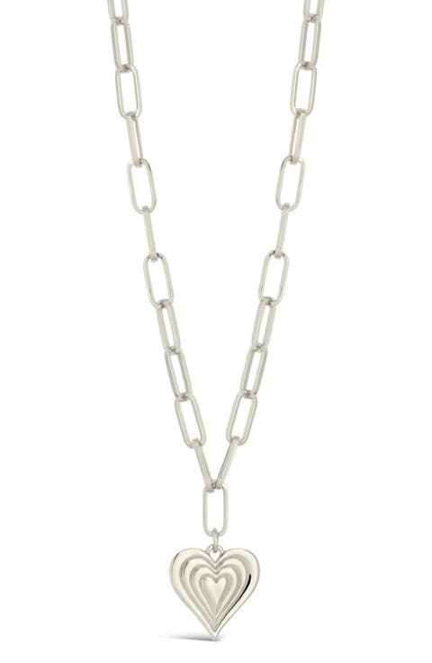 Beating Heart Pendant Necklace