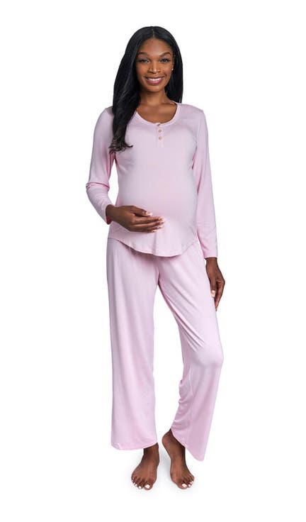 Laina During & After 2-Piece Maternity/Nursing Sleep Set