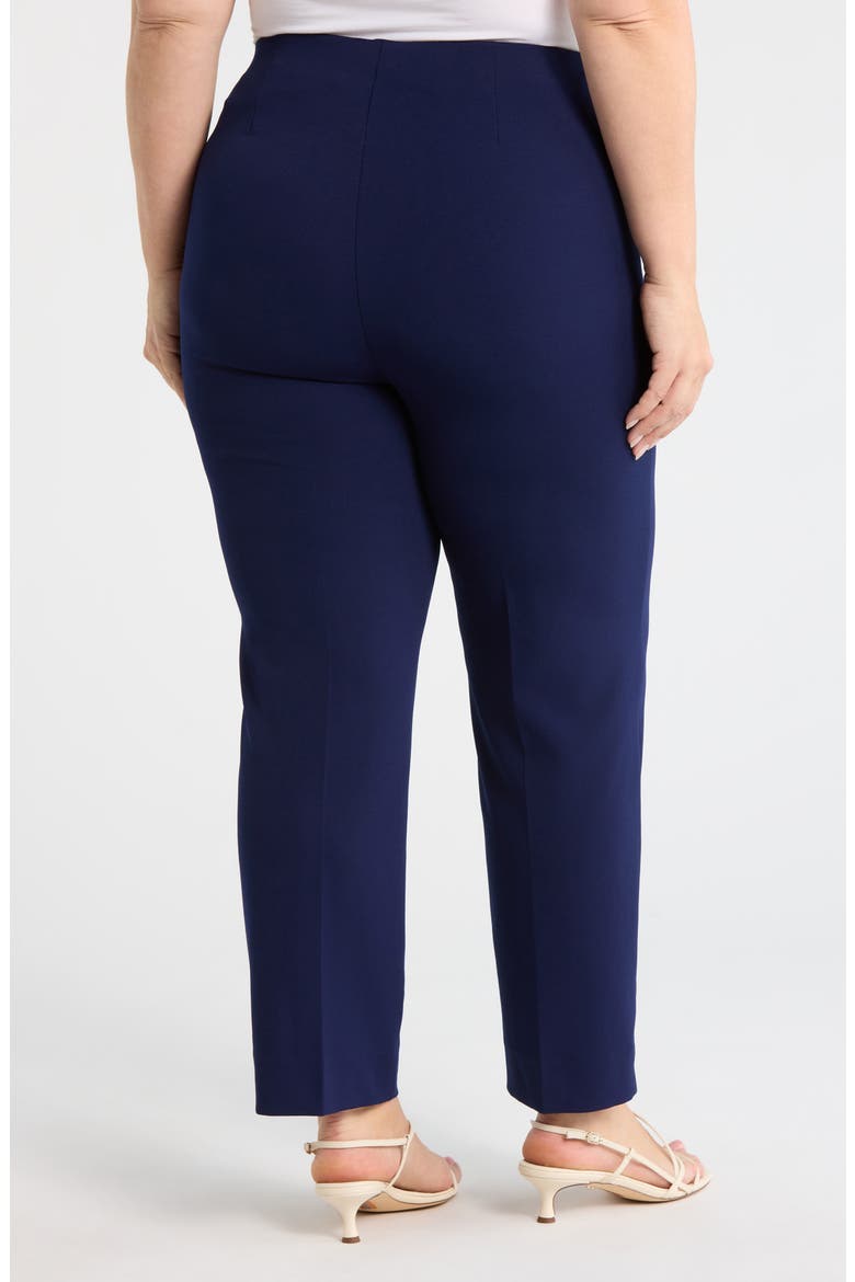 Hollywood Waist Straight Leg Ankle Pull-On Pants, Alternate, color, DISTANT MOUNTAIN
