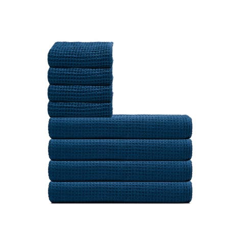 Waffle Turkish Cotton Towel Bundle
