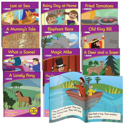Vowel Sounds Readers Fiction Learning Set