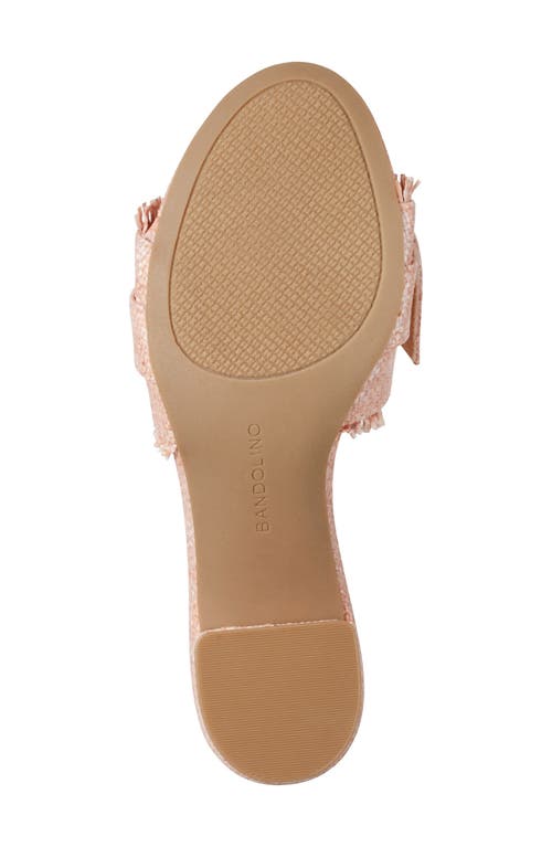 Shop Bandolino Arden Mule In Light Pink