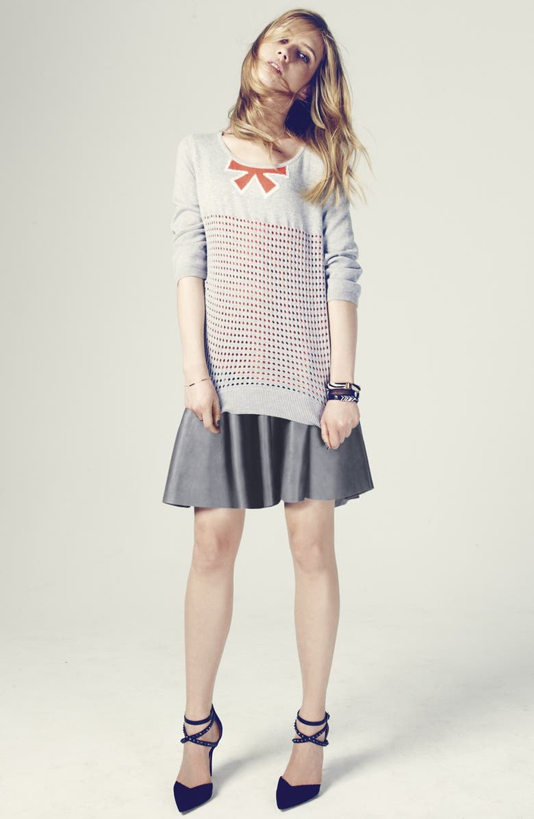 Hinge <sup>®</sup> Pointelle Sweater, Alternate, color, 