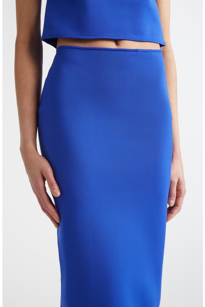 Technical Midi Sweater Skirt, Alternate, color, BLUEBELL