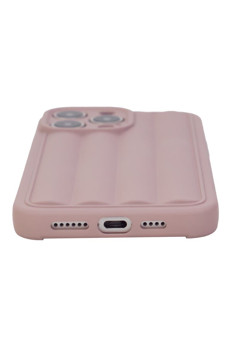 Roman Stripes iPhone 14 Pro Max Case, Alternate, color, DUSTY PINK