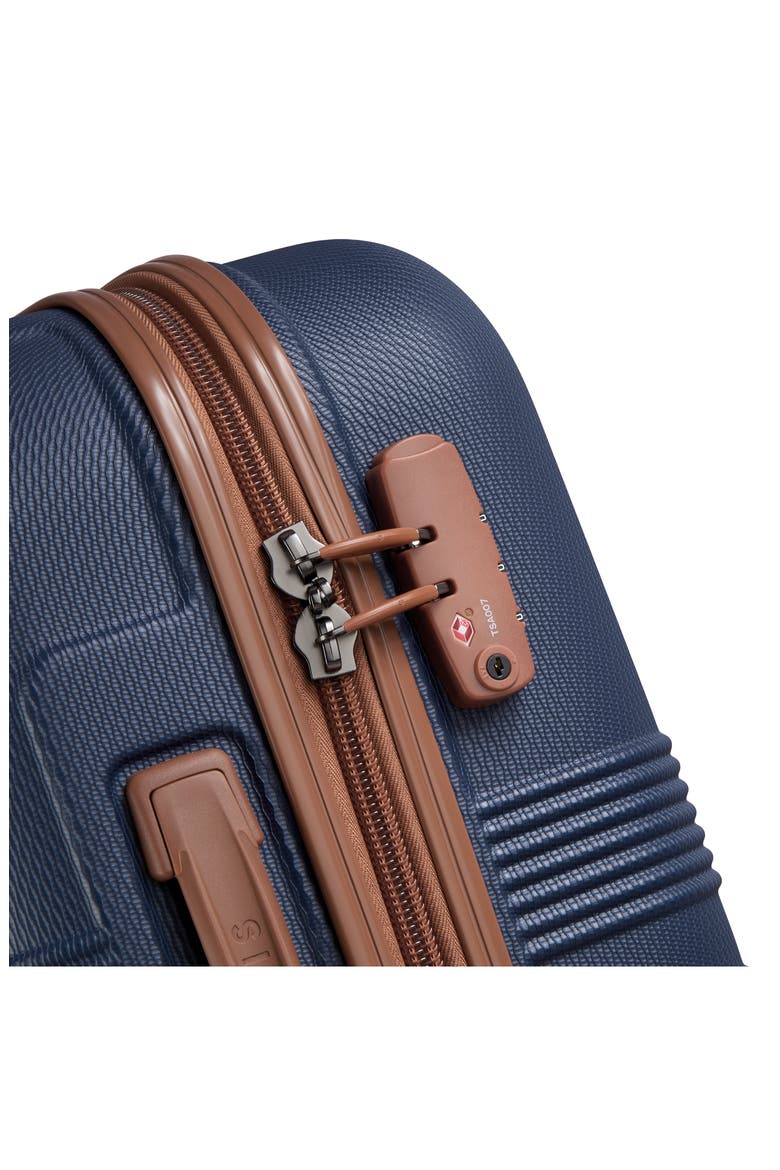 Flanerie Hardside Carry-On Luggage, Alternate, color, NAVY