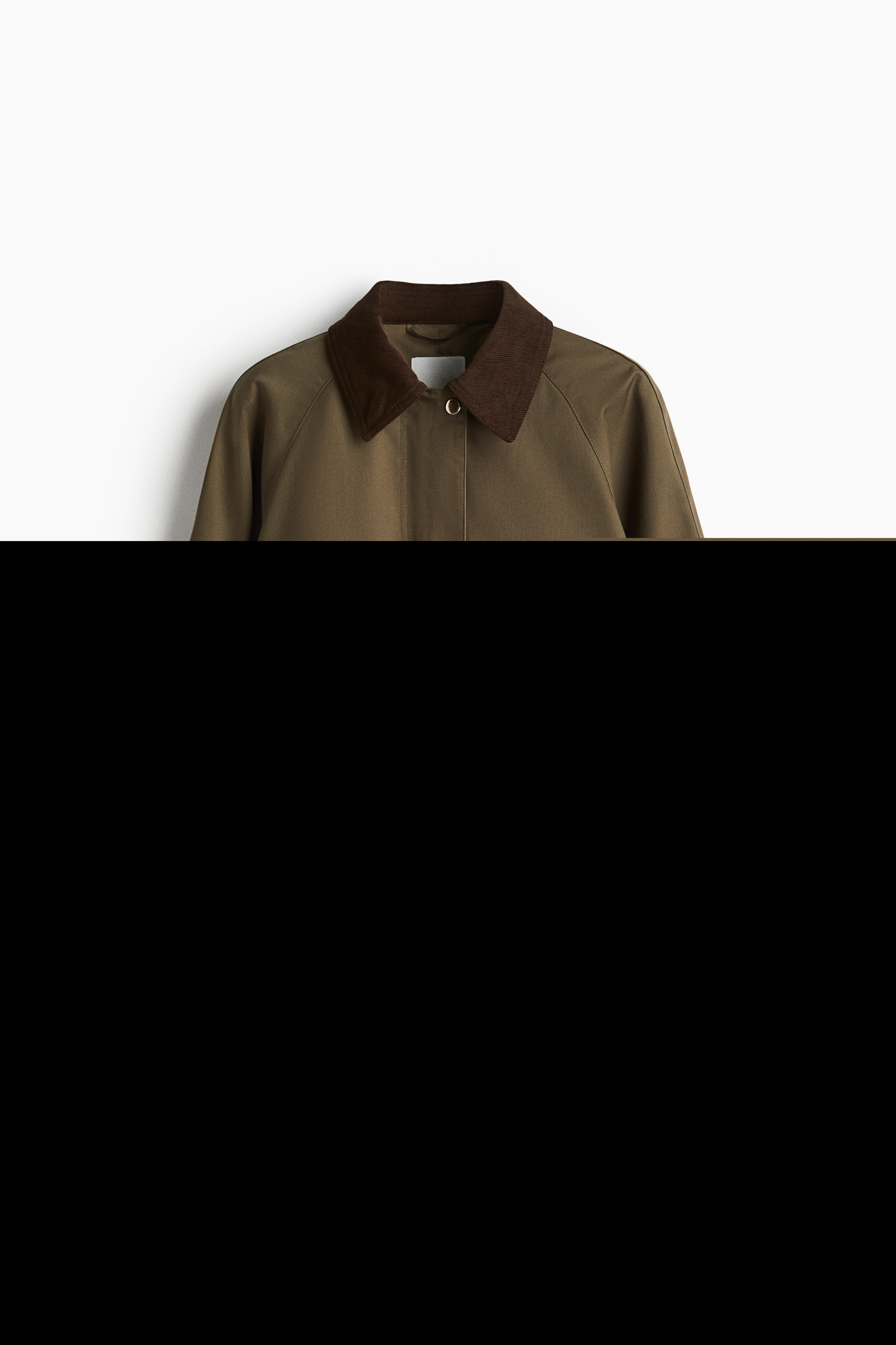 Corduroy-collar Jacket