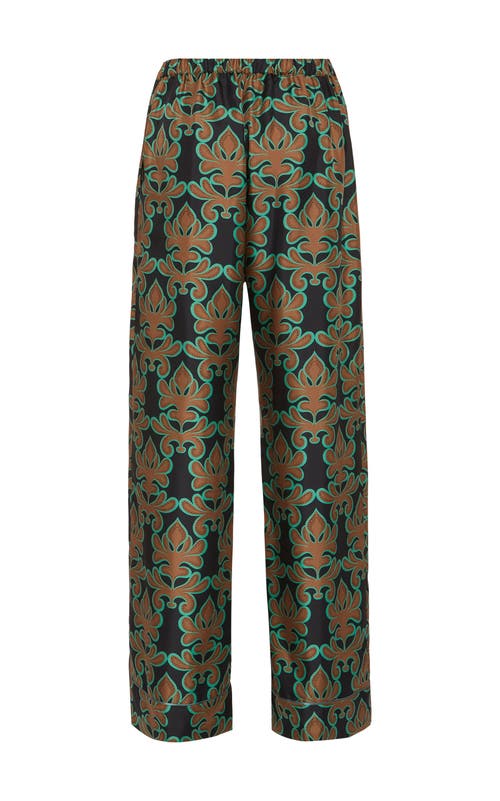 Shop La Doublej Pajama Pants Herald Black