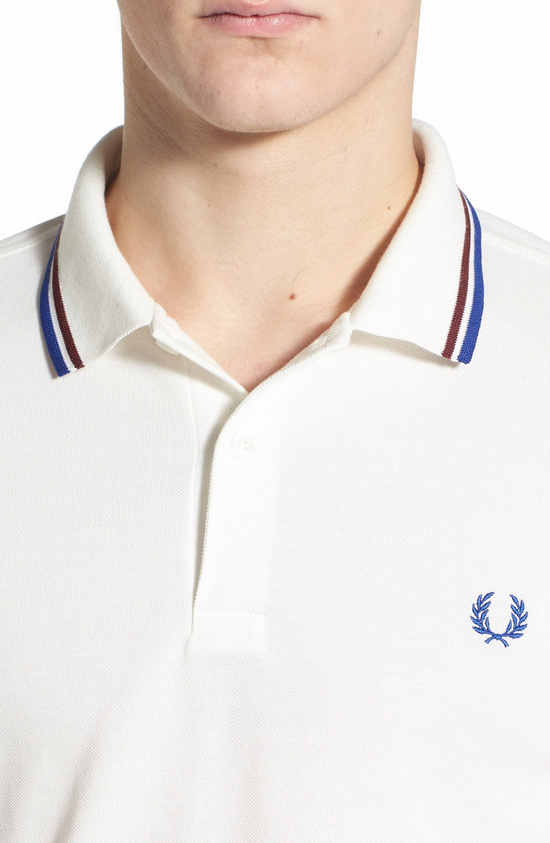 Extra Trim Fit Twin Tipped Piqué Polo (Men) | Nordstrom