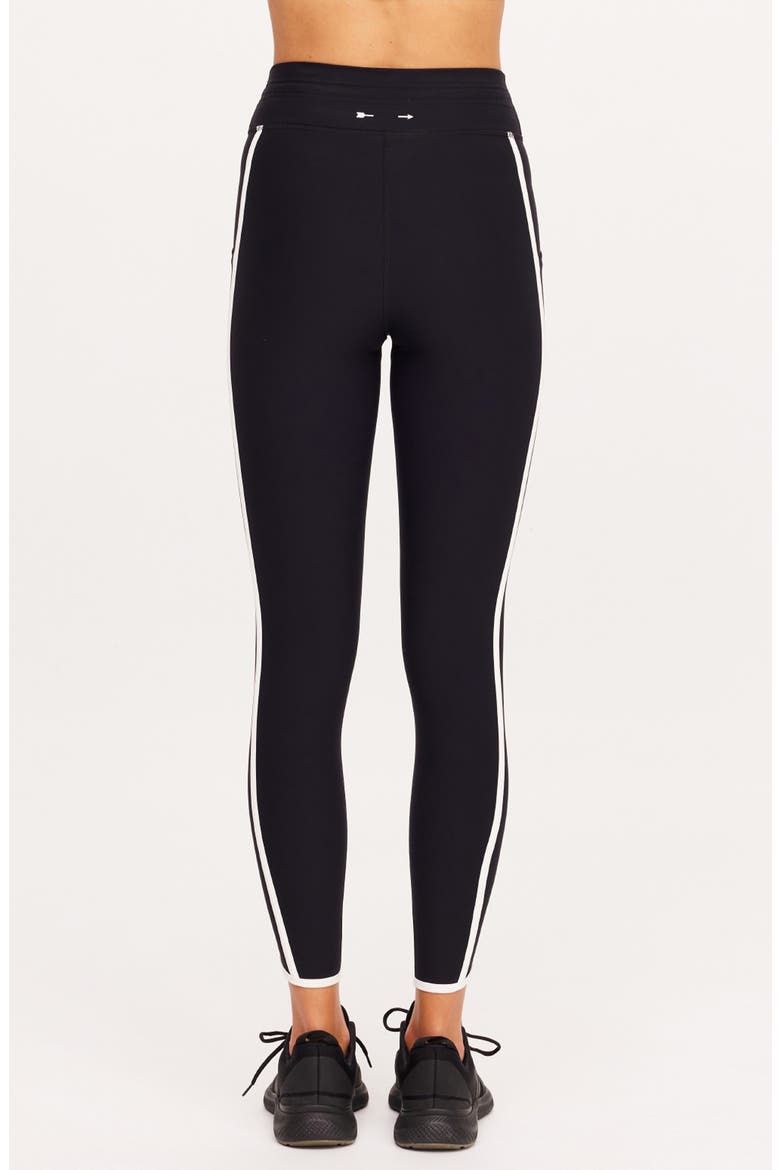 Sol 25-Inch Drawcord Midi Leggings, Alternate, color, BLACK