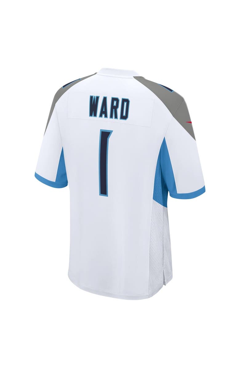Nike Men's Nike Cameron Ward White Tennessee Titans 2025 NFL Draft First Round Pick  Game Jersey, Alternate, color, White