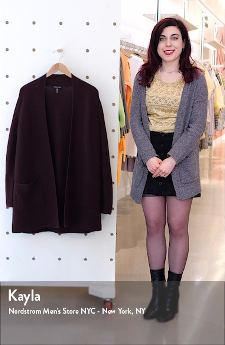 Rib Silk & Cashmere Cardigan, sales video thumbnail