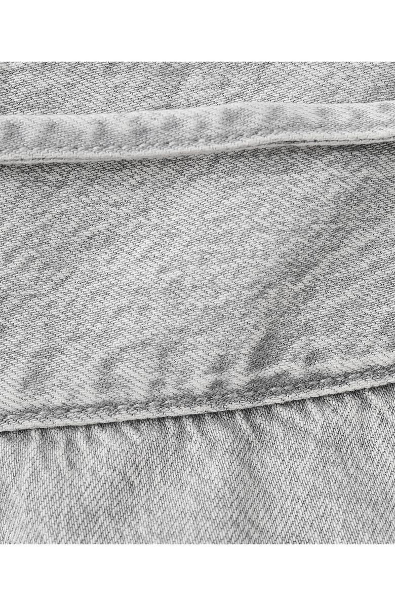 MANGO TEEN Mini Bow Denim Shorts, Alternate, color,