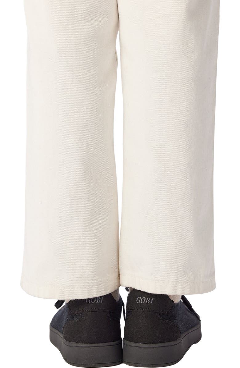 GOBI Mongolian Cashmere Mercerized Wool Cashmere Knitted Sneakers, Alternate, color, Black