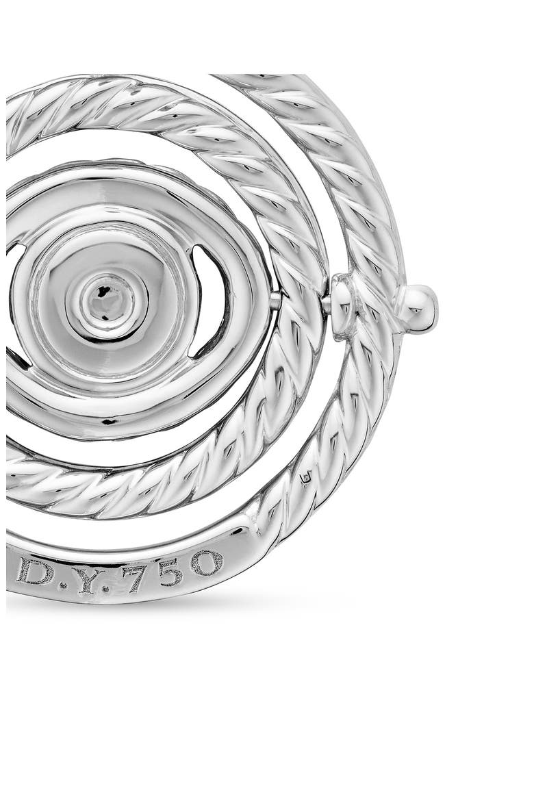 Evil Eye Mobile Amulet in 18K White Gold with Pavé Blue Sapphire and Diamonds, Alternate, color, BLUE SAPPHIRE/WHITE GOLD