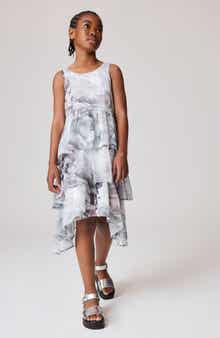 smALLSAINTS by ALLSAINTS Kids' Floral Print Ruffle Dress