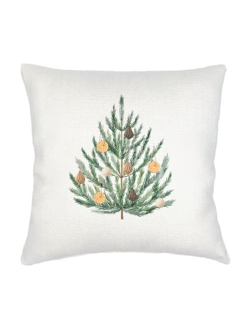 Christmas Tree Velvet Pillow Cover Only