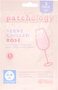 Patchology 2-Pack Serve Chilled Rosé Sheet Masks