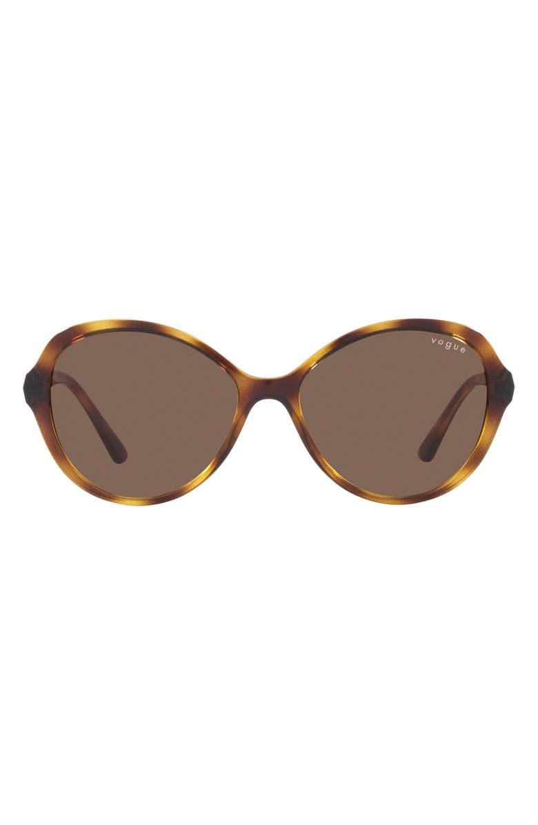 VOGUE 57mm Butterfly Sunglasses, Main, color, 