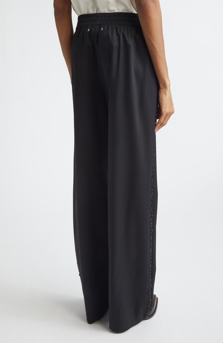 Golden Goose Journey W's Wool Trousers, Alternate, color, Black