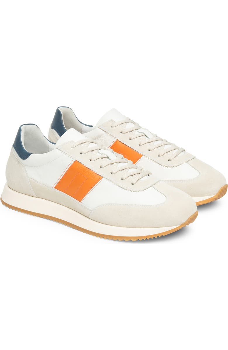 NeroGiardini Retro Low Top Sneaker, Main, color, Orange Multi