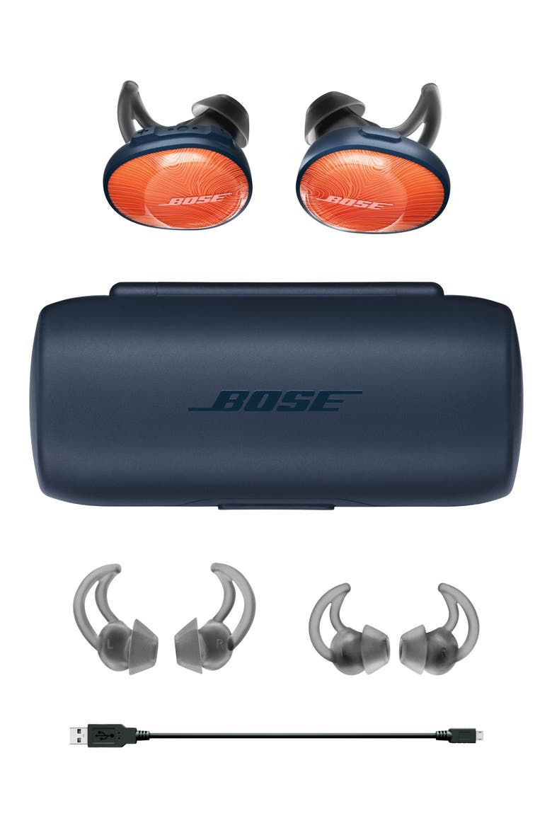 SoundSport® Free Wireless  Earbuds, Alternate, color, ORANGE