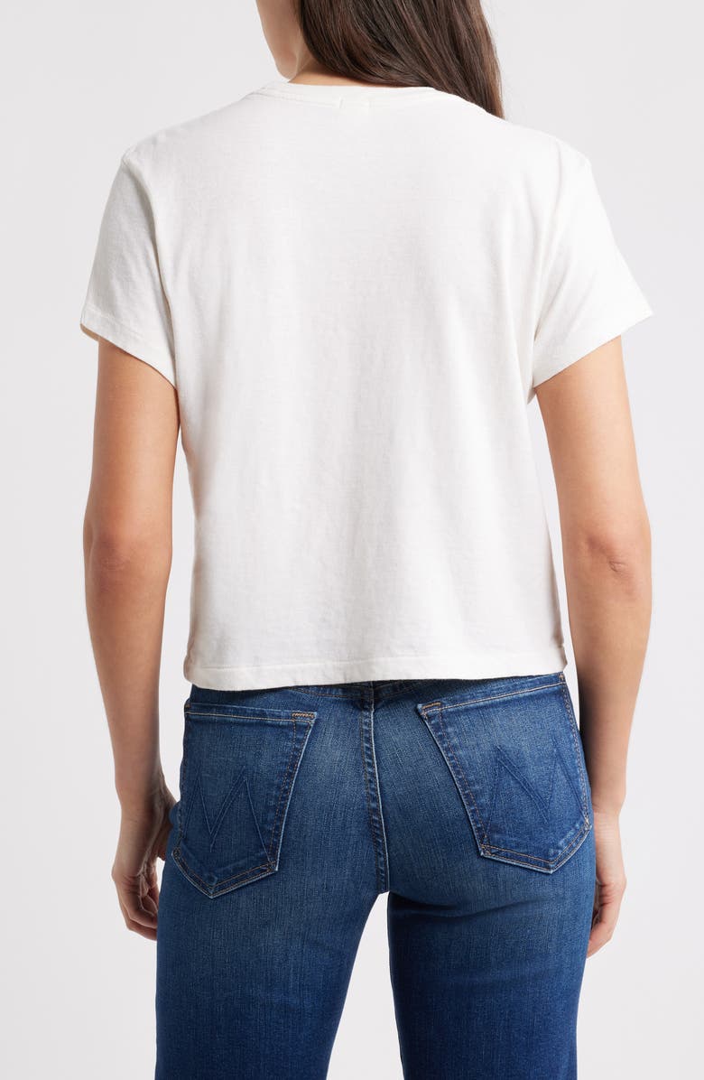 Re/Done '50s Kiss Me Boxy Graphic T-Shirt, Alternate, color, Vintagewhite