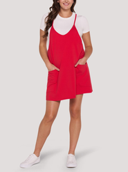MOTHERHOOD MATERNITY Sleeveless Relaxed Fit Dress Romper