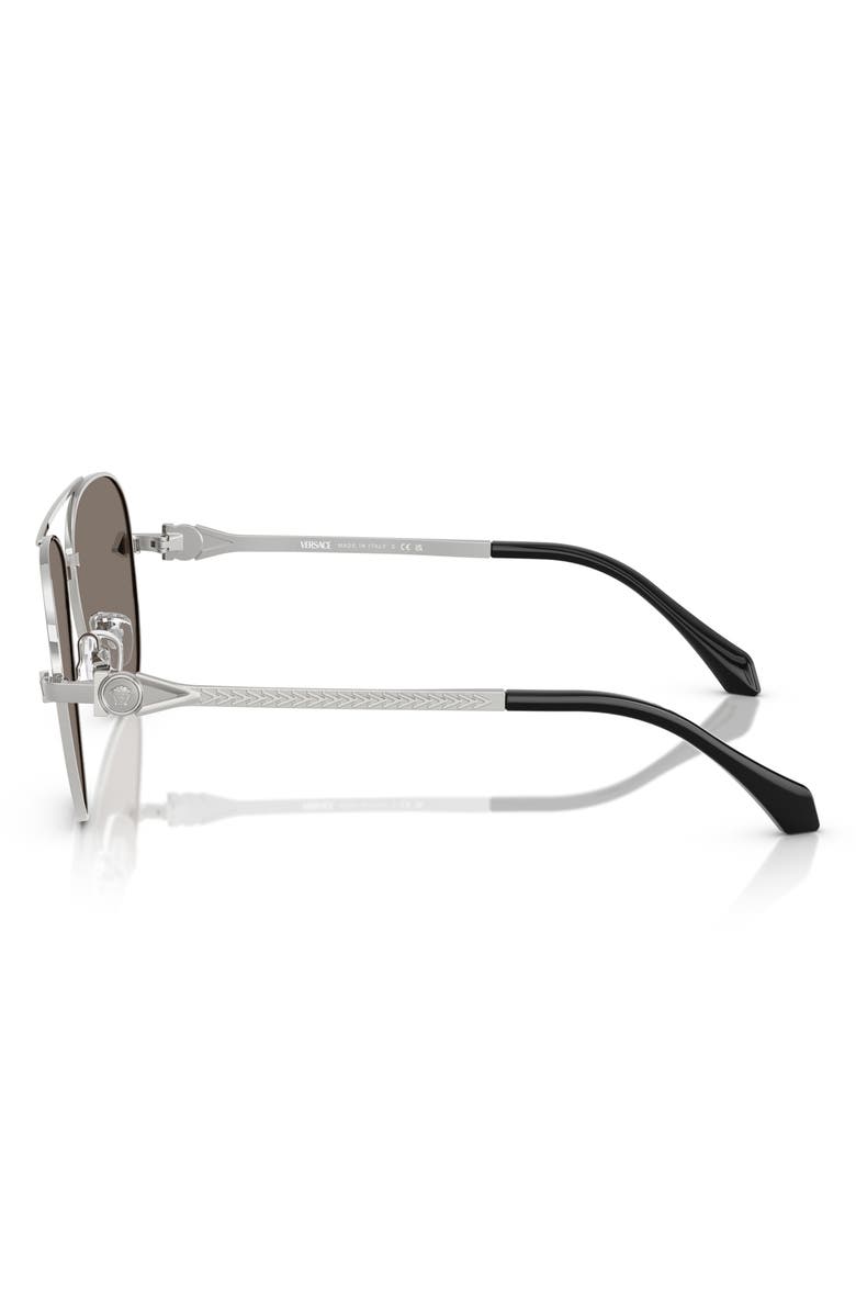 Versace 61mm Pilot Sunglasses, Alternate, color, 