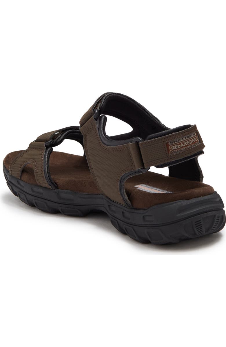 SKECHERS Gander-Louden Sandal, Alternate, color, Brn
