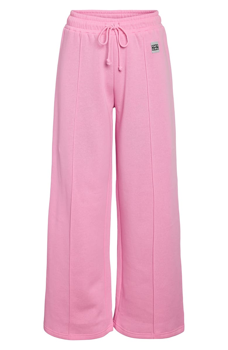 Noisy may Arya Wide Leg Sweatpants, Alternate, color, Bonbon
