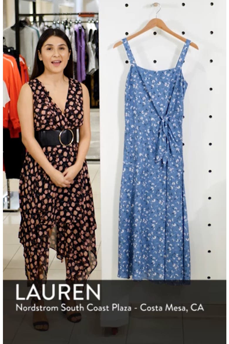 Floral Print Maxi Dress video
