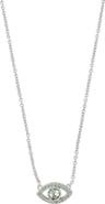 Kurt Geiger London Pavé Evil Eye Pendant Necklace