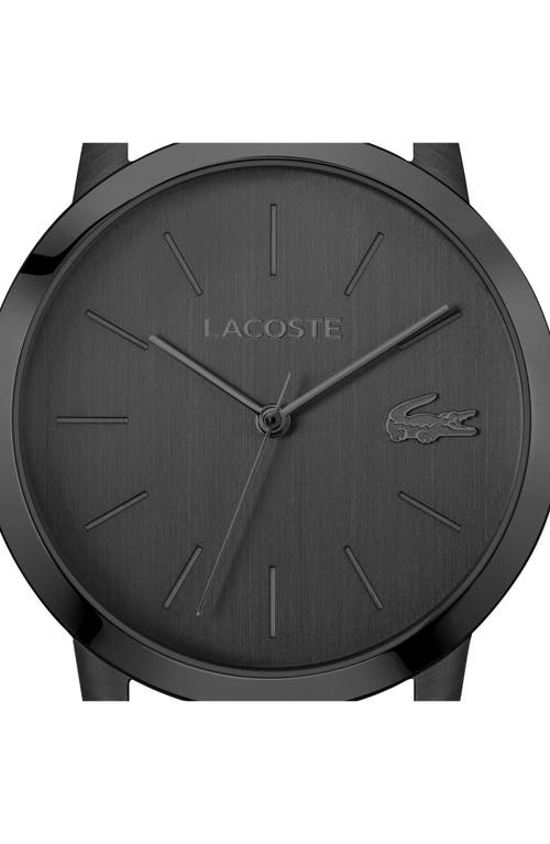 Lacoste L.12.12 Metropole Bracelet Watch, 39mm In Black