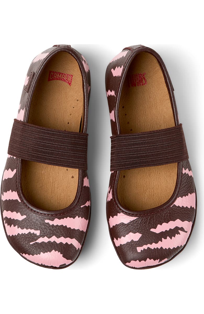 Camper 'Right' Mary Jane, Alternate, color, Brown Multi