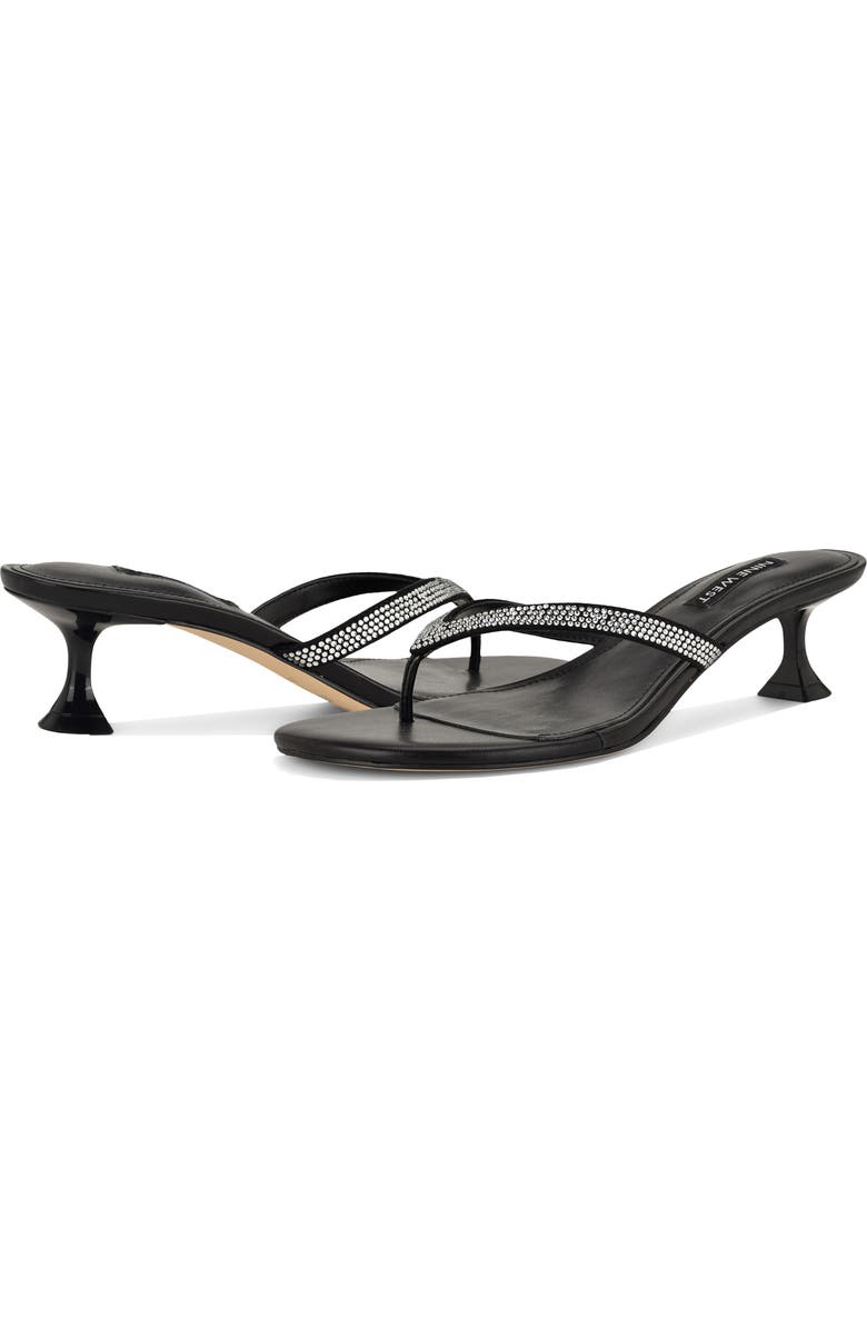 Nine West Cruiseh Flip Flop, Alternate, color, Black 002