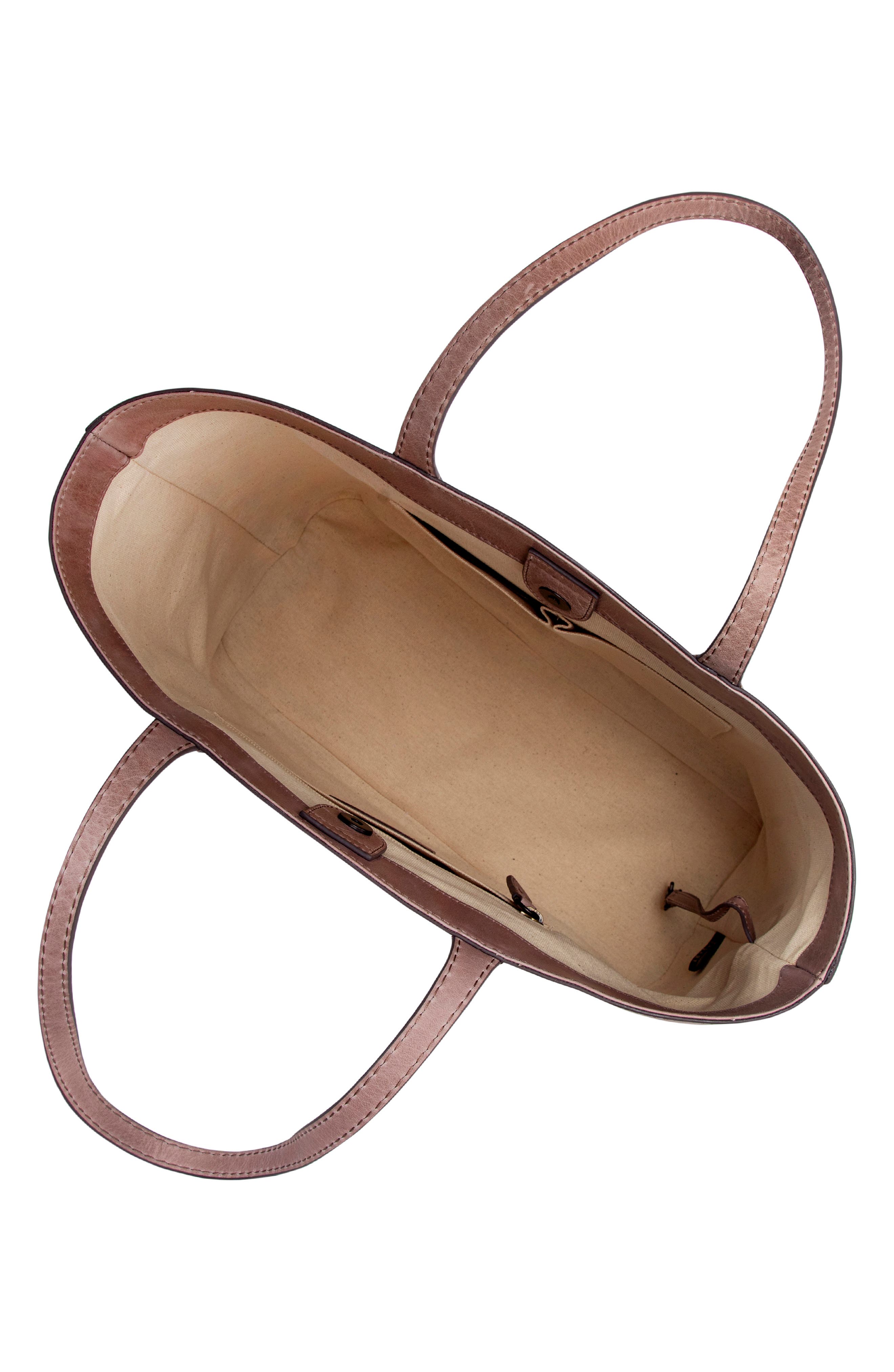 Frye Melissa Shopper Tote Bag, Alternate, color, Mushroom