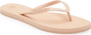 Stuart Weitzman Embossed Flip Flop