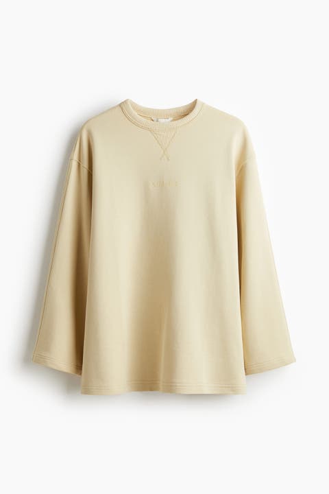 Text-motif Sweatshirt