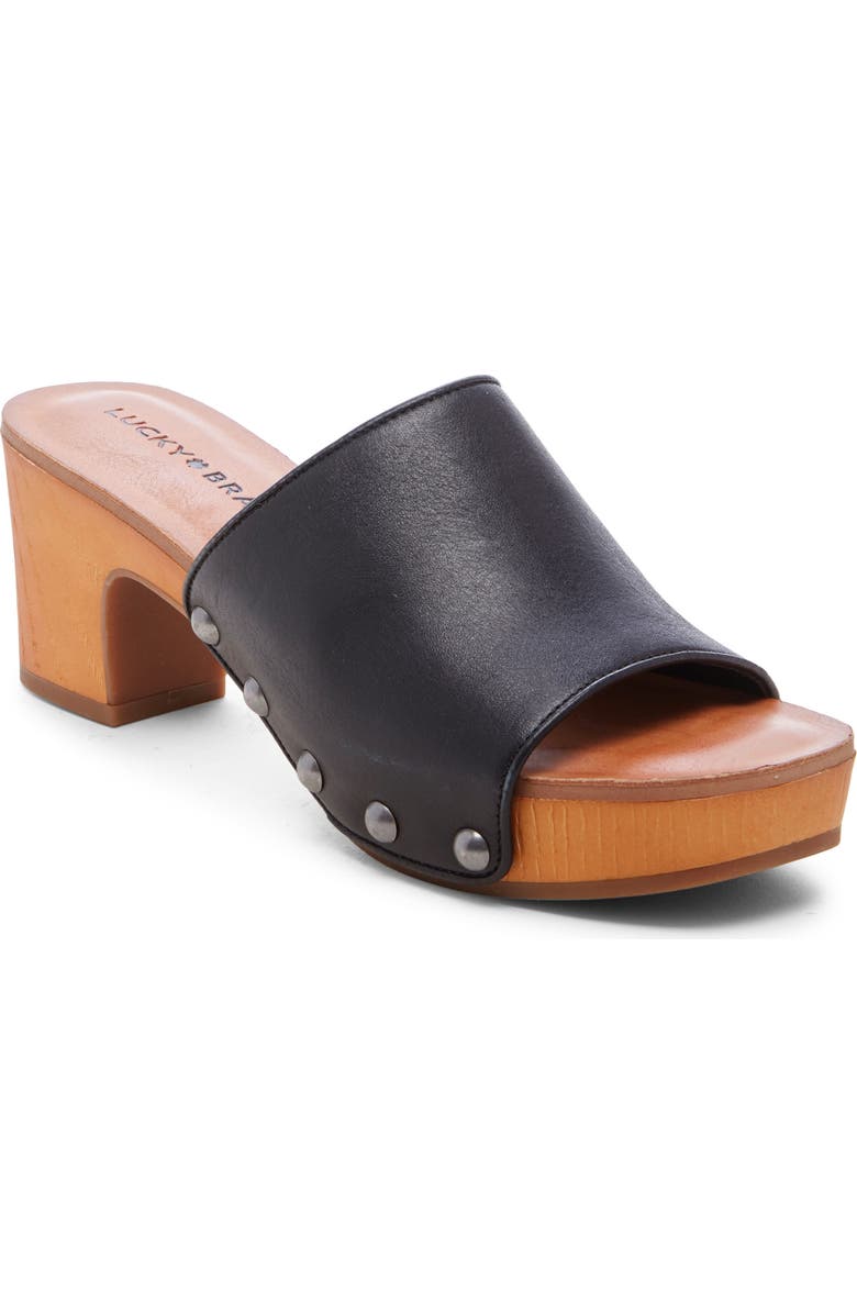 Lucky Brand Fineena Clog Slide Sandal, Main, color,