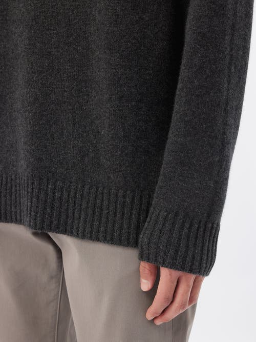 Gobi Mongolian Cashmere Cashmere Turtleneck In Charcoal