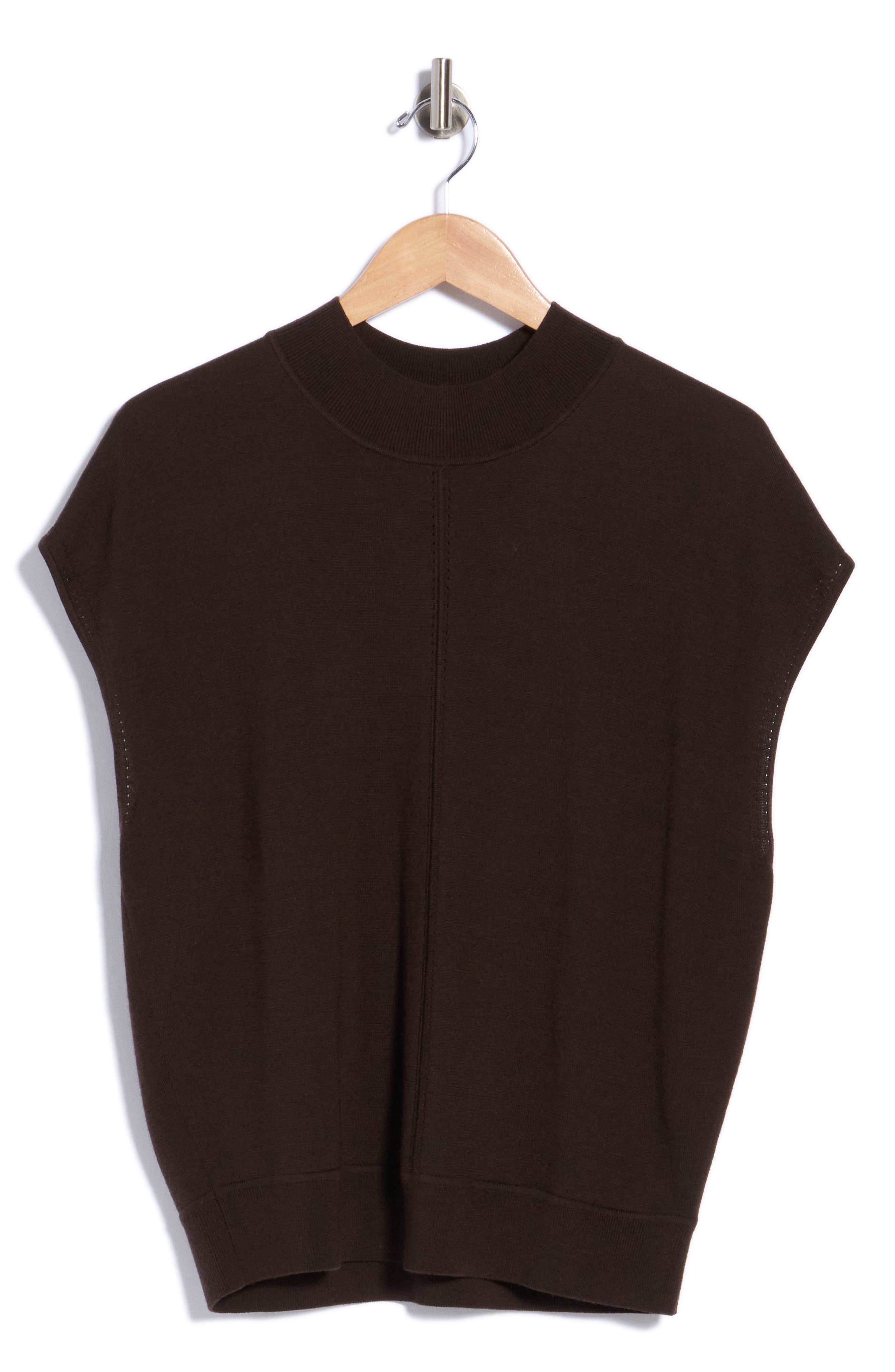 Wren Mock Neck Wool Sweater