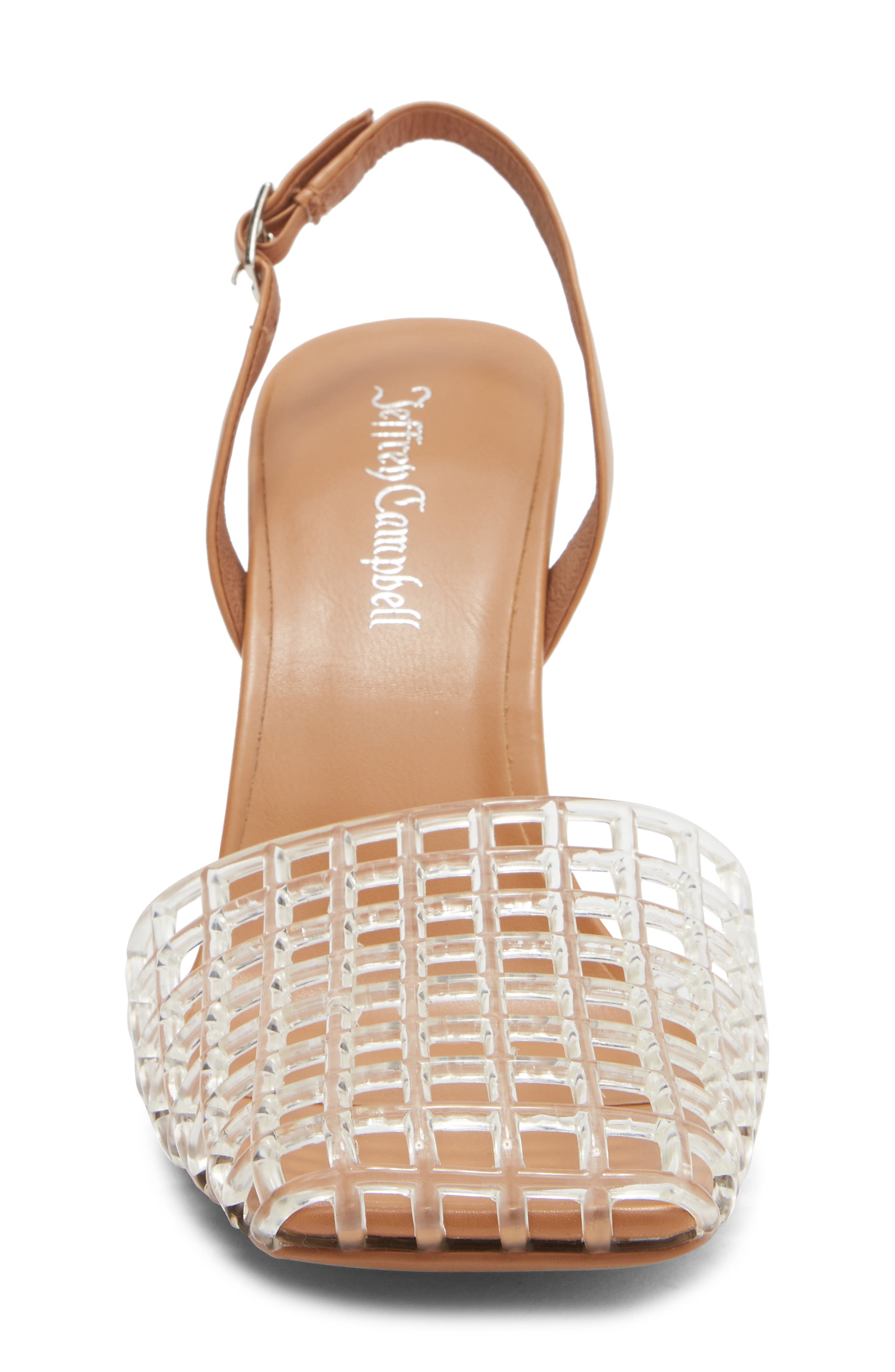 Aviary Slingback Jelly Pump, Alternate, color, CLEAR NATURAL