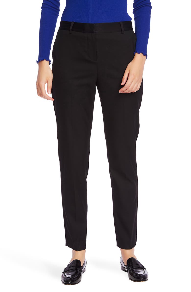 Court & Rowe Button Detail Ankle Pants, Main, color, 