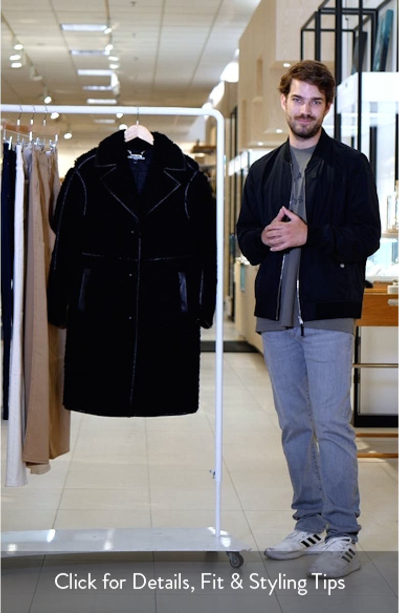 Faux Shearling Coat, sales video thumbnail