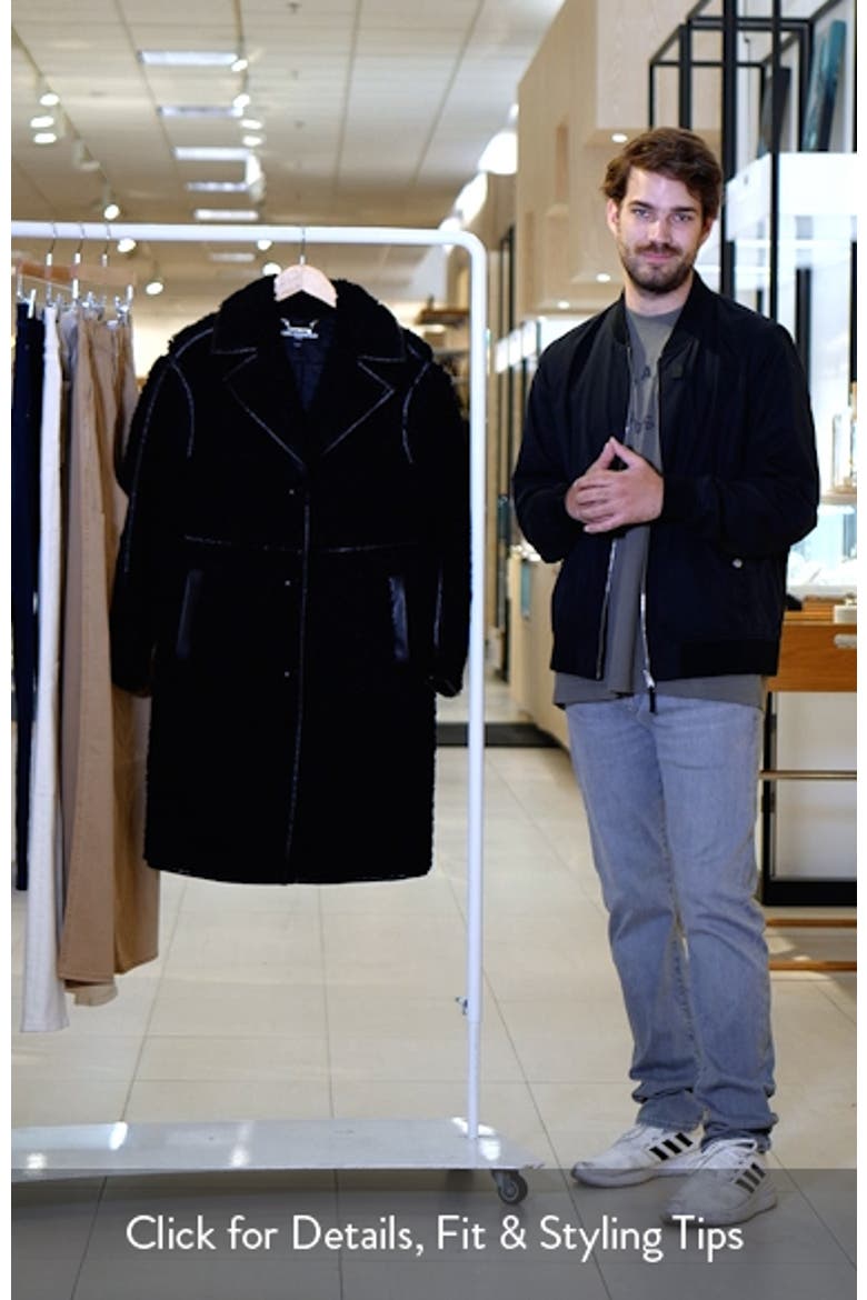 Faux Shearling Coat video