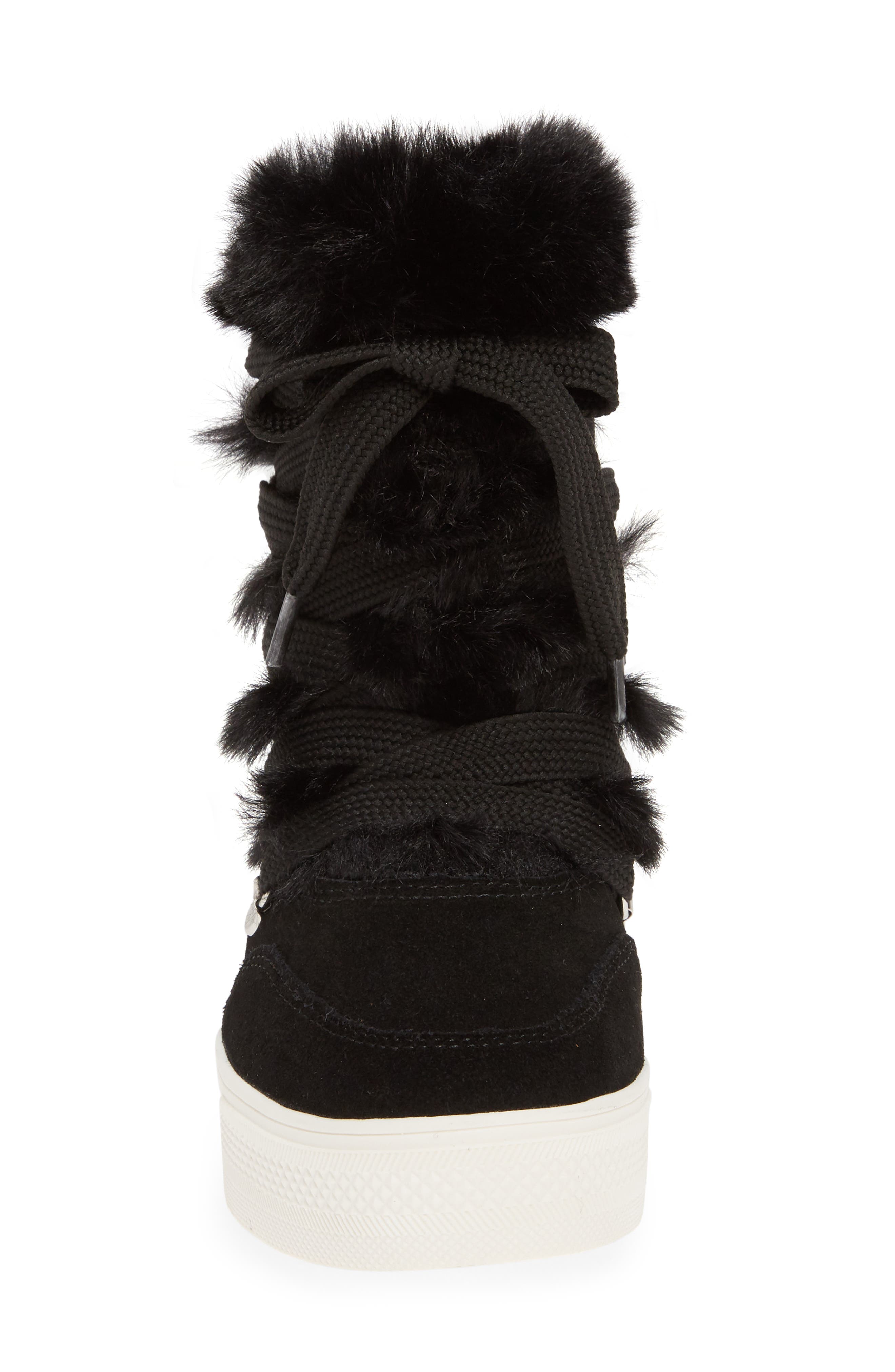 Steve Madden Wharton Faux Fur Bootie, Alternate, color, 